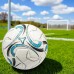 М"яч футбольний SportVida №5, білий-блакитний, код: SV-SE0101 М"яч футбольний SportVida №5, білий-блакитний, код: SV-SE0101