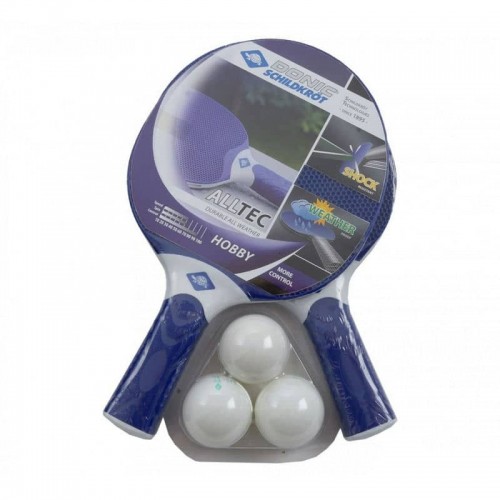 Набір для настільного тенісу Donic Alltec Hobby Outdoor 2-Player Set, код: 788648-40+ Набір для настільного тенісу Donic Alltec Hobby Outdoor 2-Player Set, код: 788648-40+