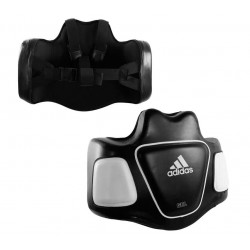 Тренерський жилет Adidas Super Body Protector, чорно-білий, код: 15669-833