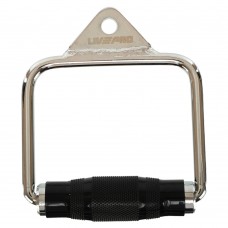 Рукоятка поодинока закрита ручка для блочного тренажера LiveUp хром, код: LP8192D Рукоятка поодинока закрита ручка для блочного тренажера LiveUp хром, код: LP8192D