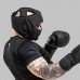 Боксерський шолом RDX T15 Noir Cheek Protector Matte Black  L, код: HGR-T15MB-L