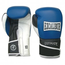 Боксерські рукавиці Excalibur Ultimate 14oz синій/білий/чорний, код: 551-03/14
