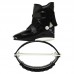 Фітнес джампери Kangoo Jumps XL (41-43), чорний-білий, код: SK-4571_XLBKW