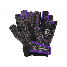 Рукавички жіночі для фітнесу Power System Classy S Purple, код: PS_2910_S_Black/Purple