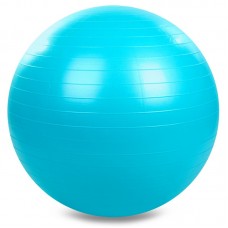 М"яч для фітнесу FitGo 750 мм блакитний, код: FI-1984-75_N