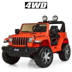 Дитячий електромобіль Джип Bambi Jeep помаранчевий, код: M 4176EBLR-7-MP