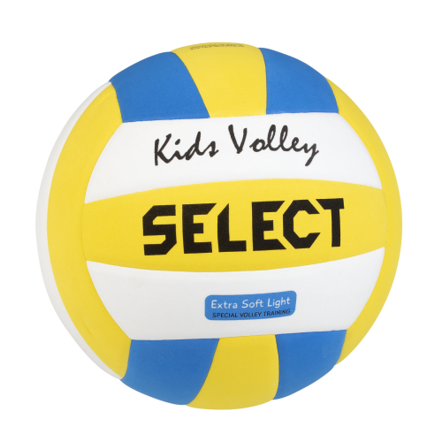М"яч волейбольний Select Kids Volley №5, блакитний-білий-жовтий, код: 5703543040308 М"яч волейбольний Select Kids Volley №5, блакитний-білий-жовтий, код: 5703543040308