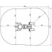 Розгинач стегна - Степпер InterAtletika 1360х641х1435 мм, код: SE126-136-SM