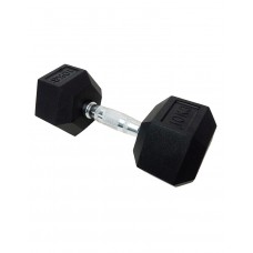 Гантель шестигранний гумовий HouseFit DD 6442-10, 1х10 кг, код: К00012799