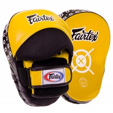 Лапа вигнута для боксу та єдиноборств Fartex 2шт, жовтий, код: BO-3362_Y