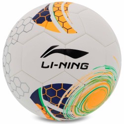 М'яч футбольний LI-Ning №5, білий-жовтий, код: LFQK579-1-S52