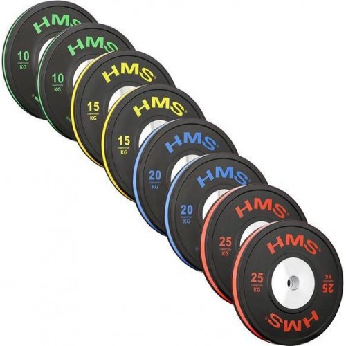 Набір олімпійських дисків HMS BTBR 8 шт, код: 5907695596250-IN