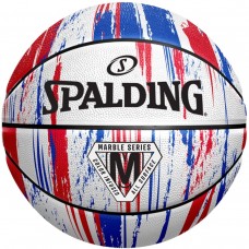 М"яч баскетбольний Spalding Marble Ball №7, червоний-білий-синій, код: 689344406497