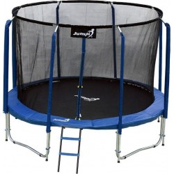 Батут Jumpi Maxy Comfort з внутрішньою сіткою 312 см, синій, код: M-7128447-IN