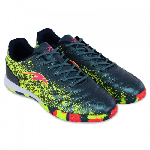 Взуття для футзалу чоловічі Maraton розмір 43, темно-синій-салатовий, код: 230323-2_43DBL Взуття для футзалу чоловічі Maraton розмір 43, темно-синій-салатовий, код: 230323-2_43DBL