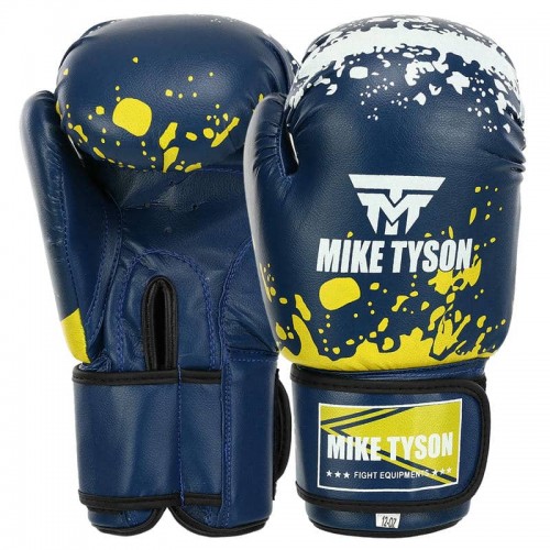 Боксерські рукавиці Mike Tyson 12 унцій, синій, код: MA-4263_12BL