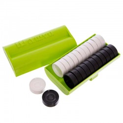 Запасні фігурки для шашок ChessTour 13x7x3 см пластик, код: PK-2317 Запасні фігурки для шашок ChessTour 13x7x3 см пластик, код: PK-2317