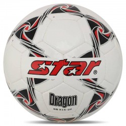 М"яч футбольний Star Dragon №5 PU, білий-чорний-червоний, код: SB515_WBKR М"яч футбольний Star Dragon №5 PU, білий-чорний-червоний, код: SB515_WBKR