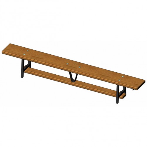 Лава гімнастична InterAtletika 2000х240х320 мм, код: ST605-2,0-IA