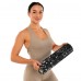 Роллер масажний циліндр (ролик мфр) Grid Spine Roller EVA LiveUp 45см, чорний, код: LP8233