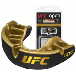 Капа Opro Gold UFC доросла (вік 11+)  Black/Gold (art.102516001), код: UFC_Gold_Black/Gold