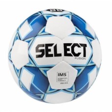 М"яч футбольний Select Fusion IMS №3, біло-блакитний, код: 5703543226412
