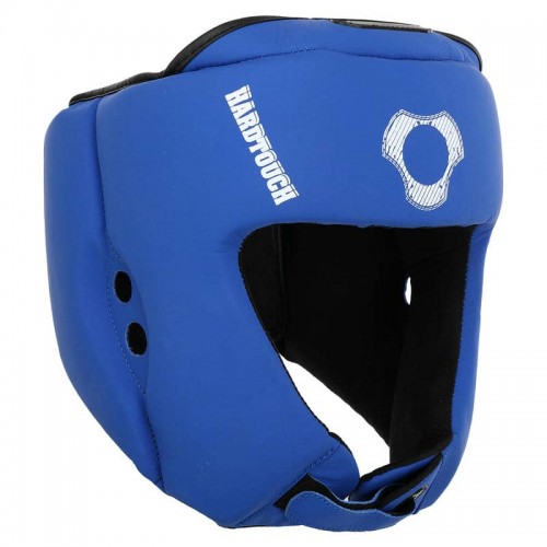 Шолом боксерський відкритий шкіряний Hard Touch M, синій, код: BO-4233_MBL