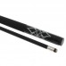 Кий для пула розбірний Gramax Carbon 1450x12 мм, чорний-білий, код: KS-6207-S52