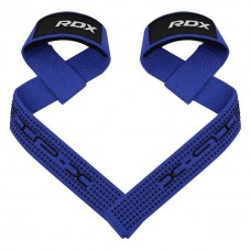 Лямки для тяги RDX S4 Gym Cotton Gel Straps Blue Plus, код: WAC-S4U+
