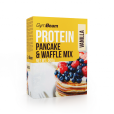 Суміш для млинців і вафель GymBeam Pancake & Waffle Mix ваніль , код: 8588006485400