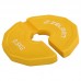 Блини диски змінні гумові Zelart Rubber Change Plates 0,5 кг, жовтий, код: TA-1692-0_5