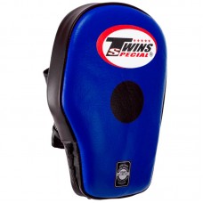 Лапа пряма для боксу та єдиноборств Twins ліва 26x16x7см, синій, код: PML-6-L_BL Лапа пряма для боксу та єдиноборств Twins ліва 26x16x7см, синій, код: PML-6-L_BL