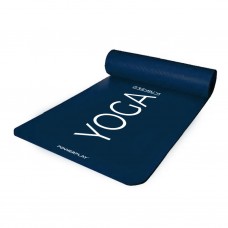 Коврик для йоги і фітнесу PowerPlay NBR Perfomance Mat 183x61x1.2 см, синій, код: PP_4151_Blue_1.2cm