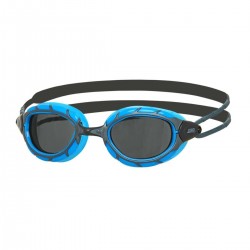 Окуляри для плавання Zoggs Predator розмір R, чорно-сині, лінзи темні, код: 749266358639