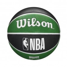 М"яч баскетбольний Wilson NBA Team Tribute Bos Cel №7, чорний-зелений, код: 1949790335932