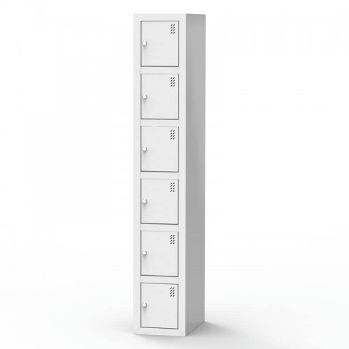 Металеві коміркові шафи Emby, 6 секції, код: ШЯ-400/1-6 Металеві коміркові шафи Emby, 6 секції, код: ШЯ-400/1-6