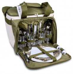 Набір для пікніка Ranger Lawn зелений-білий, код: RA9909
