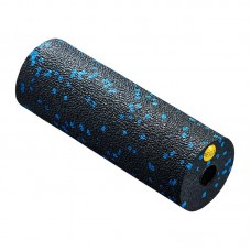 Масажний ролик (валик, роллер) 4Fizjo Mini Foam Roller 150x53 мм, чорний-синій, код: P-5907222931943