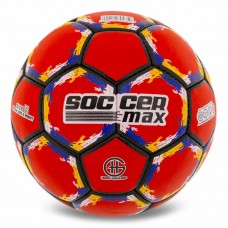 М"яч футбольний Soccermax №5 PU, червоний, код: FB-6525_R