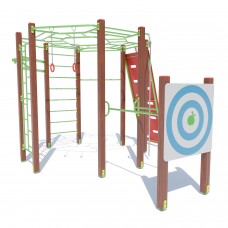 Гімнастичний комплекс Miros “Атлет друзів”, код: DIO684.1 Гімнастичний комплекс Miros “Атлет друзів”, код: DIO684.1