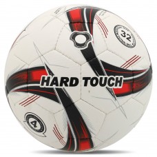 М"яч для футзалу Hard Touch №4, білий-червоний, код: FB-5042_WR