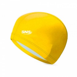 Шапочка для плавання комбінована SNS PU-1117-Ж, жовтий, код: 11359-SNS