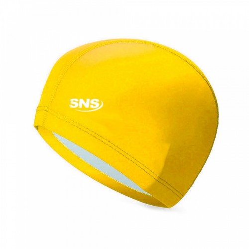 Шапочка для плавання комбінована SNS PU-1117-Ж, жовтий, код: 11359-SNS Шапочка для плавання комбінована SNS PU-1117-Ж, жовтий, код: 11359-SNS