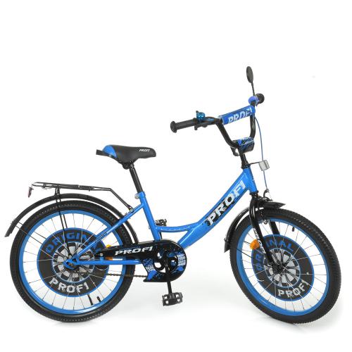Велосипед дитячий Profi Kids Original Boy d=20, синьо-чорний, код: Y2044-1-MP