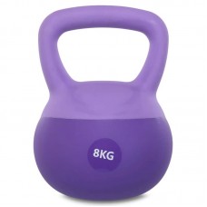 Гиря м"яка FitGo 8кг, фіолетовий, код: FI-0122-8_V