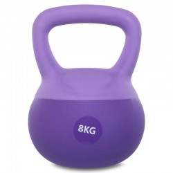 Гиря м"яка FitGo 8кг, фіолетовий, код: FI-0122-8_V