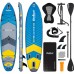 Надувна SUP дошка (Сапборд) Rebel Active RBA-4507 335 синьо-сіра, код: M-13983095-IN
