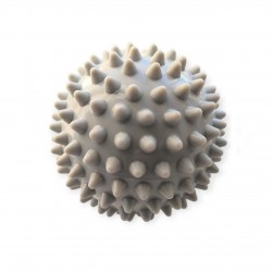 М"яч масажний SNS A-V9 d=9 см жорсткий ненадувний, сірий, код: 12954s-SNS