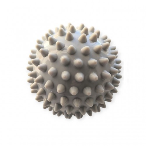 М"яч масажний SNS A-V9 d=9 см жорсткий ненадувний, сірий, код: 12954s-SNS