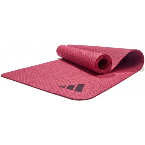 Килимок для йоги Adidas Yoga Mat 1760х610х4 мм, бордовий, код: 885652026604